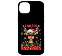 I'm The Radiant Reindeer Christmas Outfit Funny Xmas Carcasa para iPhone 14 Plus