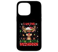 I'm The Radiant Reindeer Christmas Outfit Funny Xmas Carcasa para iPhone 14 Pro MAX