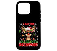 I'm The Radiant Reindeer Christmas Outfit Funny Xmas Carcasa para iPhone 16 Pro