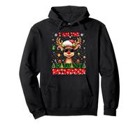 I'm The Radiant Reindeer Christmas Outfit Funny Xmas Sudadera con Capucha
