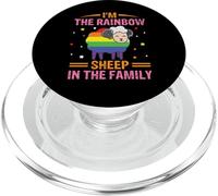 I'm The Rainbow Sheep In The Family Gay Lesbianas LGBT PopSockets PopGrip para MagSafe