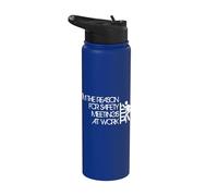 I'm The Reason For Safety Meetings - Funny Working Quote Stainless Steel Insulated Water Bottle