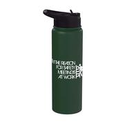 I'm The Reason For Safety Meetings - Funny Working Quote Stainless Steel Insulated Water Bottle