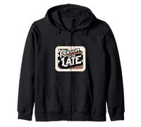 I'm The Reason We're Late Orgulloso Excusas Sarcasmo ||- Sudadera con Capucha