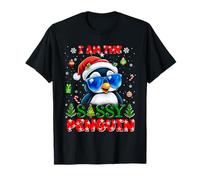 I'm The Sassy Penguin Christmas Outfit Funny Xmas Camiseta