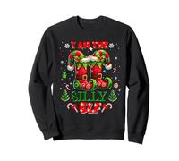 I'm The Silly Elf Christmas Outfit Funny Xmas Sudadera