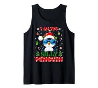 I'm The Silly Penguin Christmas Outfit Funny Xmas Camiseta sin Mangas
