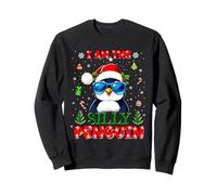 I'm The Silly Penguin Christmas Outfit Funny Xmas Sudadera