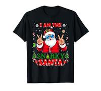 I'm The Snarky Santa Christmas Outfit Funny Xmas Camiseta