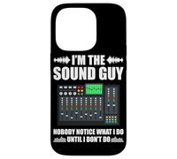 I'm The Sound Guy Nobody Ingeniero de Sonido Carcasa para iPhone 14 Pro