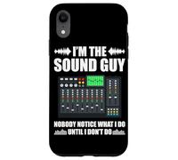 I'm The Sound Guy Nobody Ingeniero de Sonido Carcasa para iPhone XR