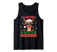 I'm The Spicy Reindeer Christmas Outfit Funny Xmas Camiseta sin Mangas