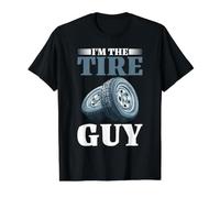 I'm The Tire Guy Reparación mecánica - Camiseta gráfica económica, Hombre, Negro, M