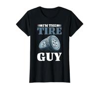 I'm The Tire Guy Reparación mecánica - Camiseta gráfica económica, Mujer, Negro, XL