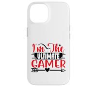 I'm the Ultimate Gamer Funny Gaming Quotes Carcasa para iPhone 14