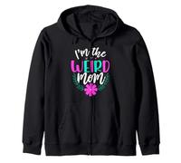 I'm The Weird Mom Flower Cute Mom Mothers Day For Mommy Sudadera con Capucha