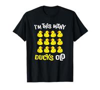 I'm This Many Ducks Old Duck 12 Cumpleaños 12 Años Cumpleaños Camiseta
