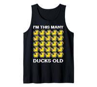 I'm This Many Ducks Old Duck 25 cumpleaños 25 años Camiseta sin Mangas