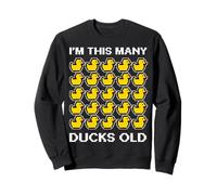 I'm This Many Ducks Old Duck 25 cumpleaños 25 años Sudadera