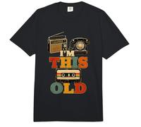I'm This Old Funny Retro Nostalgia 80's Classic Throwback Comfort Colors Adult Heavyweight T-Shirt
