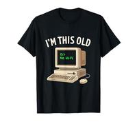 I'm This Old No WiFi Retro Computer Nerd Funny Tech Humor Camiseta