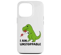 I'M UNSTOPPABLE T-rex Dinosaurio divertido lindo moderno Carcasa para iPhone 13 Pro