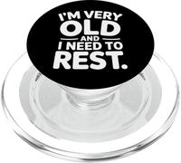 I'm Very Old and I Need To Rest - PopSockets PopGrip para MagSafe
