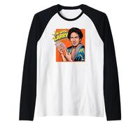 I'm with Larry Funny Three's Company Bachelor Camiseta Manga Raglan