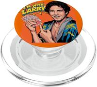 I'm with Larry Funny Three's Company Bachelor PopSockets PopGrip para MagSafe