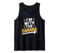 I'm With The Banana Costume Matching Couple Camiseta sin Mangas