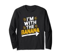 I'm With The Banana Costume Matching Couple Manga Larga