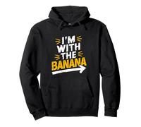 I'm With The Banana Costume Matching Couple Sudadera con Capucha