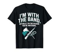 Im with The Band Color Guard Intérprete Humor Camiseta