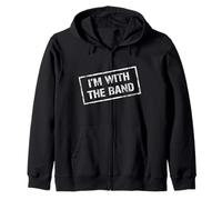 I'm with The Band Music Band Sudadera con Capucha
