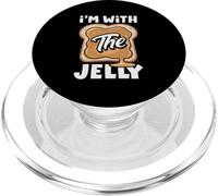I'm with The Jelly Peanut Butter Pareja Amigo Coincidencia PopSockets PopGrip para MagSafe