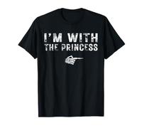 I'm with The Princess Couples Matching Costume Halloween Camiseta