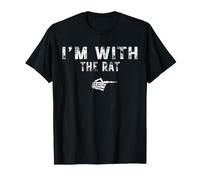 I'm with The Rat Couples Matching Costume Easy Halloween Camiseta
