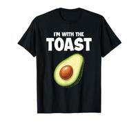 I'm with The Toast - Pareja de Disfraces de Halloween a Juego Camiseta