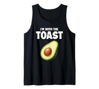 I'm with The Toast - Pareja de Disfraces de Halloween a Juego Camiseta sin Mangas