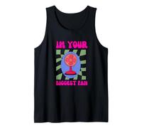 Im Your Biggest Fan Funny Positivo Juego de Palabras Camiseta sin Mangas