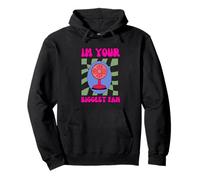 Im Your Biggest Fan Funny Positivo Juego de Palabras Sudadera con Capucha