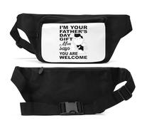 I'm Your Father'd Day Gift Mom Says You are Welcome - Riñonera unisex, color negro, Black, Talla única