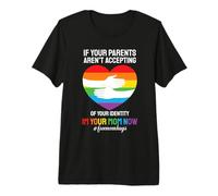 I'm Your Mom Now Free Mom Hugs Rainbow Gay LGBT Pride Month Camiseta Premium