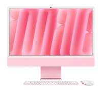 Apple iMac Apple M M4 59,7 cm (23.5") 4480 x 2520 Pixeles PC todo en uno 24 GB 512 GB SSD macOS Sequoia Wi-Fi 6E (802.11ax) Rosa