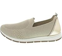 Imac 755961 Zapatillas para mujer, Dorado, beige, dorado, 39 EU