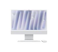 iMac Apple 24 ecran retina 4,5K 512GO SSD 24 GO RAM Puce M4 CPU 10 coeurs GPU 10 coeurs Argent