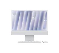 iMac Apple iMac 24 ecran retina 4,5K 256G0 SSD 16 GO RAM Puce M4 CPU 8 coeurs GPU 8 coeurs Argent