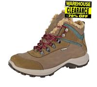 IMAC Impermeable Mujer Botas Senderismo Espuma Viscoelástica Amortiguador Marrón