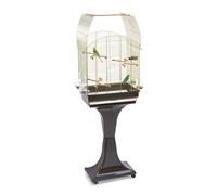 iMac Jaula para pájaros Agata Delux con Soporte Dorado/marrón