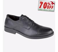 IMAC Weston Hombre C; Assic Moda Elegante Cuero Casual Zapatos Gibson Negro